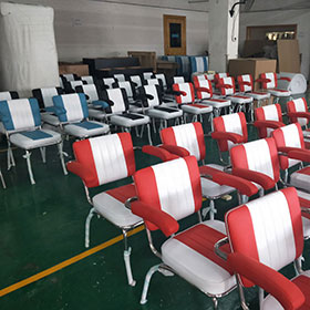 american 1950s retro diner chairs R-8373-Red and white with armrest restaurant steel 1950's retro dining chairs, comfortable with armrest red retro 1950's restaurant chairs