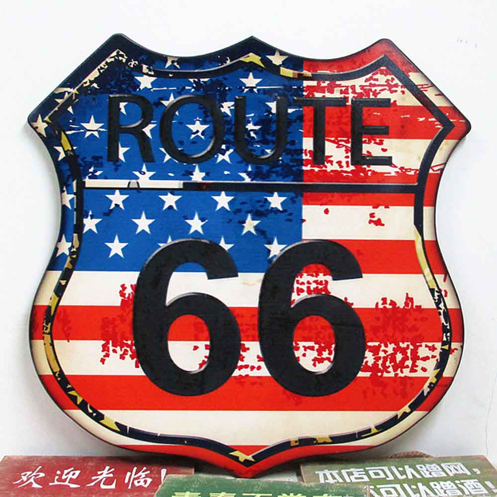 American diner iron shield decor, iron retro 1950s diner shield decoration,classic 1950s retro diner decor design R-89042