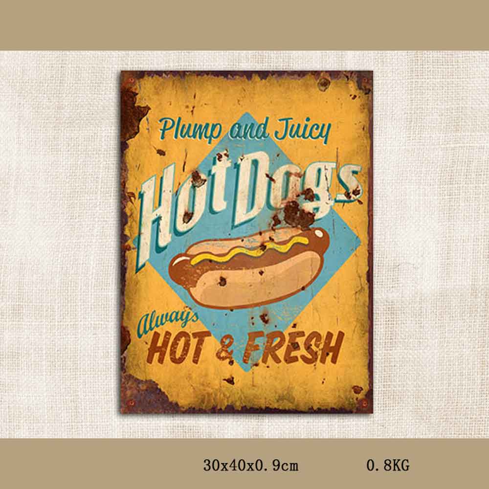 American retro diner coffee mural photos, retro 1950s diner classic MDF coffee and drink wall painting decoration,classic 1950s retro diner decor design R-89072