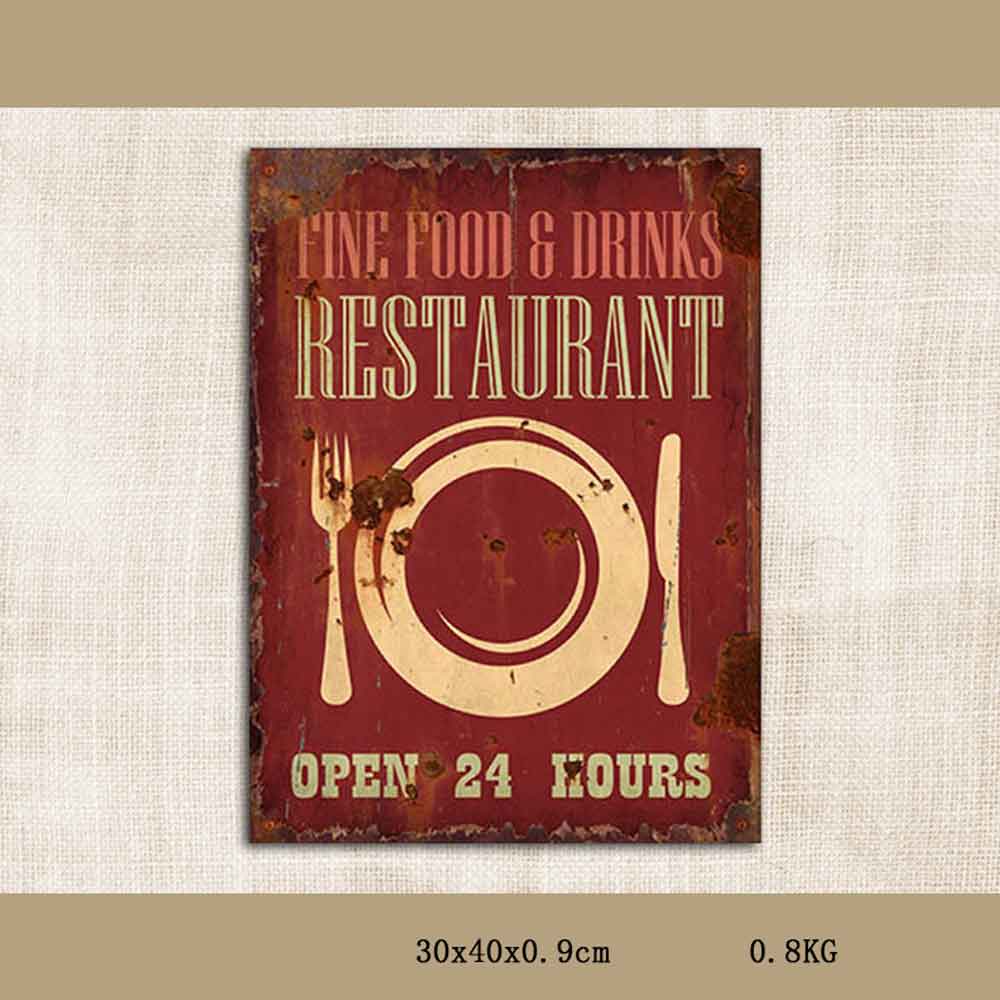 American retro diner coffee mural photos, retro 1950s diner classic MDF coffee and drink wall painting decoration,classic 1950s retro diner decor design R-89074
