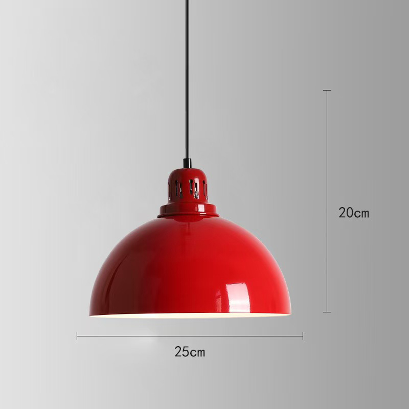 1950s diner furniture pendant light R-8932,American retro diner round 1950s pendant lights, retro diner midcentury half circle iron wire red/green pendant lights