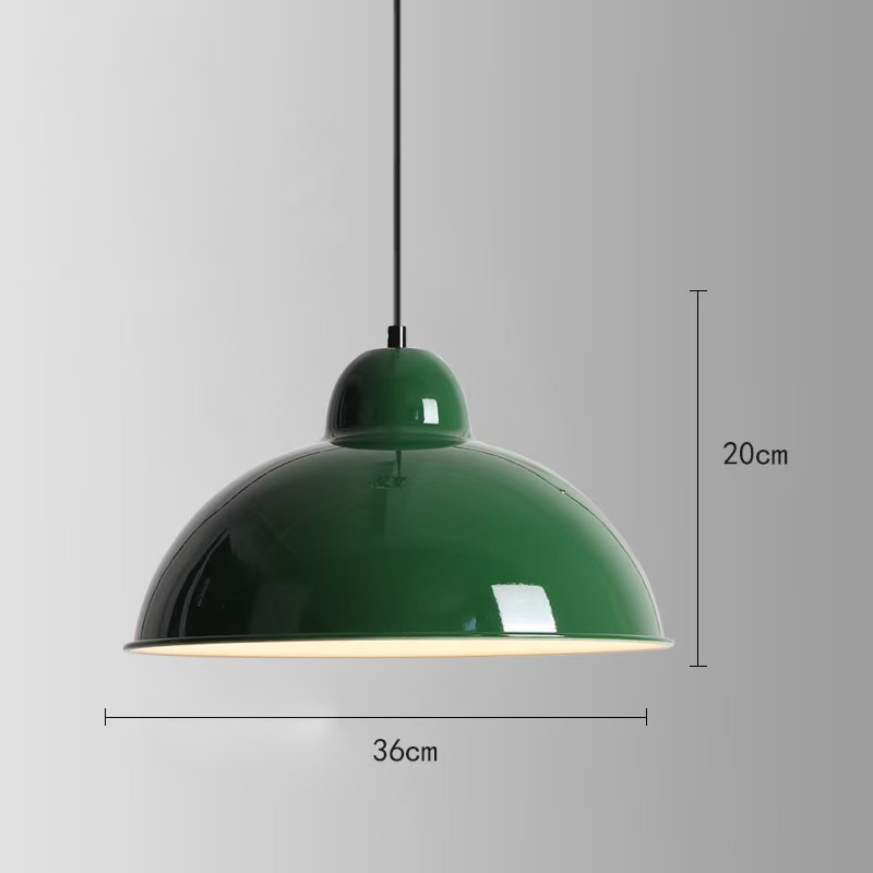 Classic black round iron pendant lights 8933, black/black with white retro 1950s diner round with wire iron pendant lights ,American 1950s retro diner pendant lights R-89332