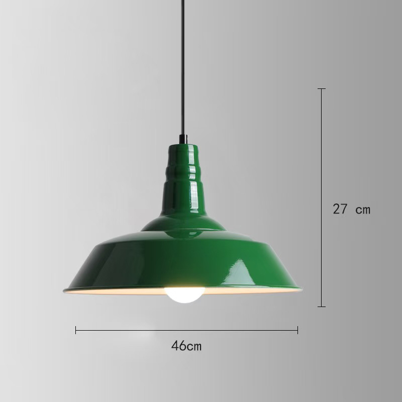 Red semicircular iron with wire american retro diner pendant lights, classic retro dining room/diner semicircular green pendant lights
,American 1950s retro diner pendant lights R-89412