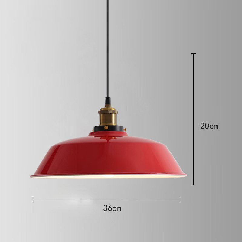 1950s diner furniture pendant light R-8944,Red/green calabash style with copper top with wire retro diner pendant lights