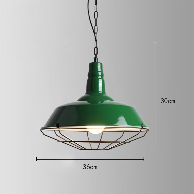 Red/green calabash style with guard with chain retro diner pendant lights
,American 1950s retro diner pendant lights R-8952