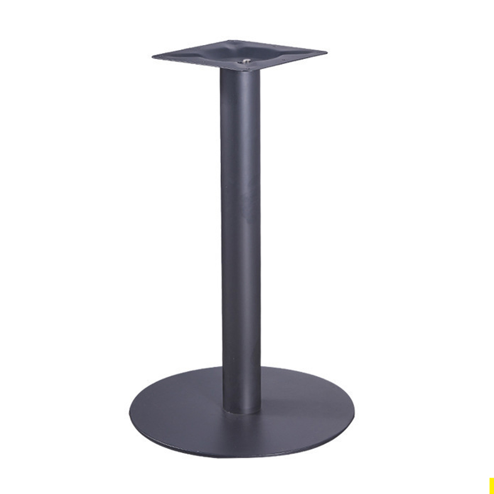 High quality iron round base retro diner table legs diameter 40/45cm black iron american 1950s retro diner table legs