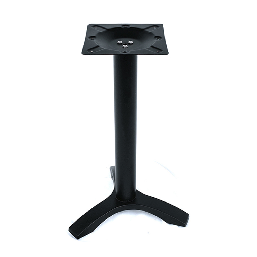 Customize black iron tripod base american retro diner table legs R8988, black 50s retro dining room iron tripod base table legs